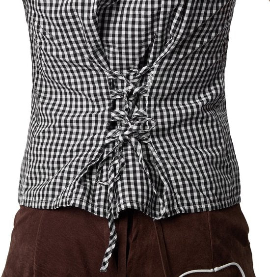 Dressforfun Kostuumblouse Stefferl L - verkleedkleding kostuum halloween verkleden feestkleding carnavalskleding carnaval feestkledij partykleding - 303122