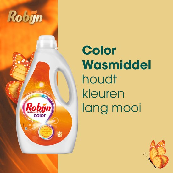 Robijn - Vloeibaar Wasmiddel - Color - 60 Wasbeurten