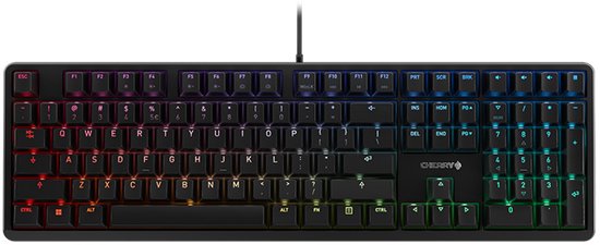 CHERRY G80-3000N RGB keyboard USB QWERTY English Black