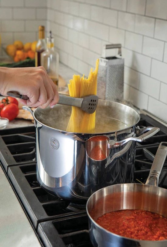 Saveur Voyage Kookpan – Ø25 cm – Tri-Ply RVS – PFAS-vrij – Inductie – Ovenbestendig