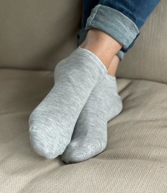 Bamboo Elements - Sneakersokken 12-Paar - Assorti – 43-46 - Bamboe Sokken – Sneakersokken Heren – Sneakersokken Dames - Sneaker Sokken