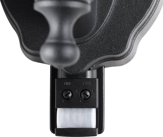 Monzana Wandlamp - met Bewegingssensor - Weerbestendig - Antraciet