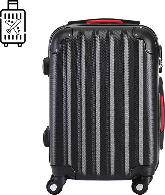 Monzana Hardcase Koffer Baseline - XL Zwart