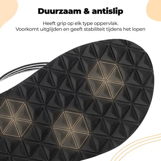 Comfeet Slippers Dames - Sandalen - Zwart - Maat 40