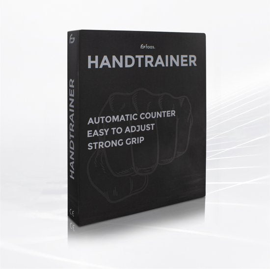 Verstelbare Handtrainer - Set van 2 - 5 tot 60 KG - Vingertrainer - Handknijper - Grip Trainer - Zwart