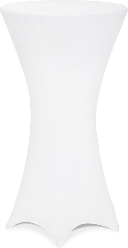 Deuba Statafel tafelhoes wit Ø70cm