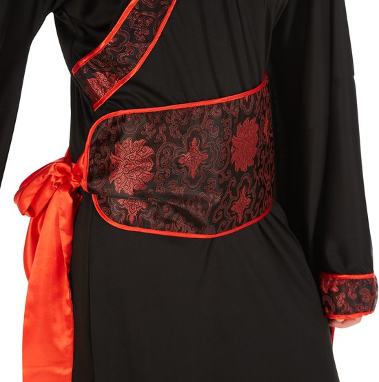 Dressforfun herenkostuum Aziaat L - verkleedkleding kostuum halloween verkleden feestkleding carnavalskleding carnaval feestkledij partykleding - 301042