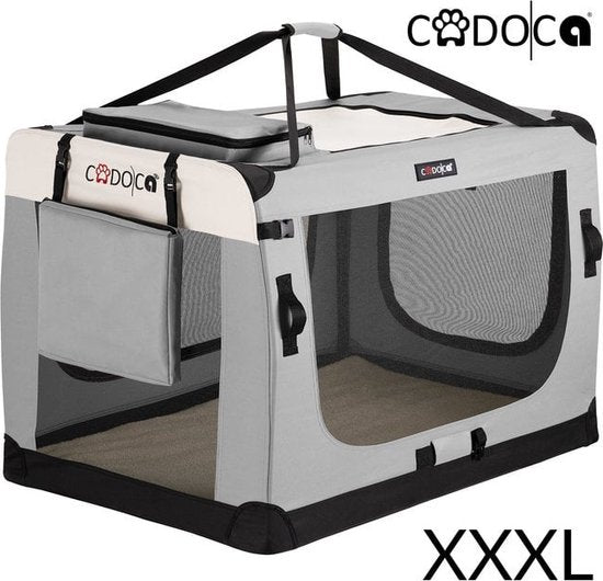 Cadoca Honden & Katten Reismand XXXL - 101x68x65cm - Grijs
