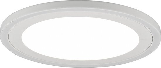 Reality - LED Plafondlamp - Plafondverlichting - 24.5W - Natuurlijk Wit 4000K - Rond - Wit - Kunststof