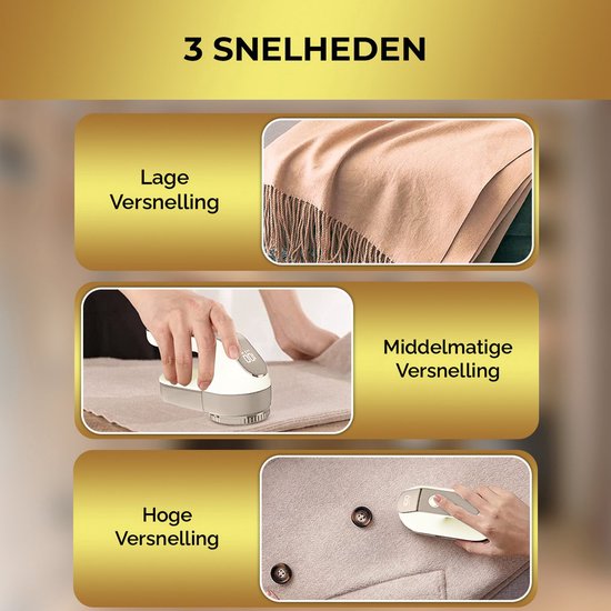MostEssential Premium Elektrische Pluizenverwijderaar FL777 – Pluizentondeuse - USB-C Snellaadfunctie - Draadloos - 2000 mAh Batterij - PRO Edition