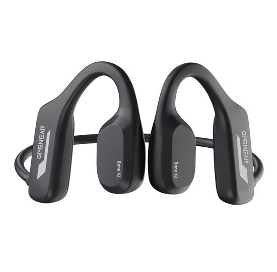 OPENAIR Bone x2 - Waterdichte Zwem Koptelefoon met MP3 Speler 32GB & Bluetooth 5.2 – Bone Conduction Sport Hoofdtelefoon – IPX8 Waterproof – Draadloze Zwem Headset voor Zwemmen, Hardlopen & Fitness