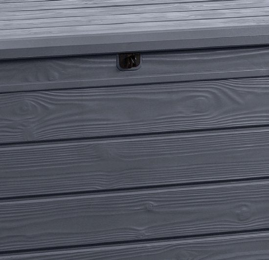 Keter Brightwood Opbergbox - 455L - 145x69,7x60,3 cm - Grafiet