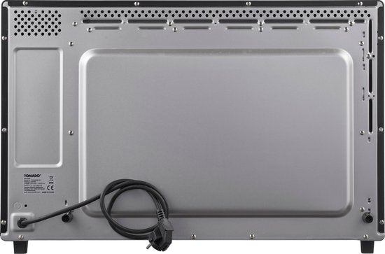 Tomado TEO6000B - Vrijstaande oven - 60 Liter - 2000 Watt - Hetelucht - 4 insteekniveau's - Zwart