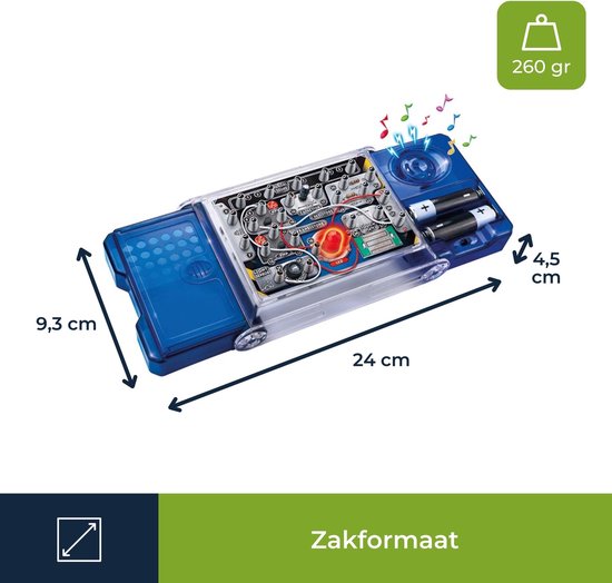 Velleman Elektronische projecten kit - 8 experimenten - LED & muziek