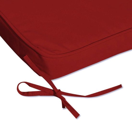 Detex Ligstoelkussen Rood 173x43x6cm
