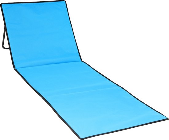 Feel Furniture - Hip strand ligbed met draagzak - Blauw
