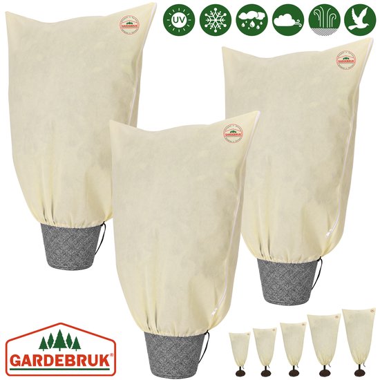Gardebruk Plantenhoes - 1 stuks 120 x 180 cm 70g/m² - Beige