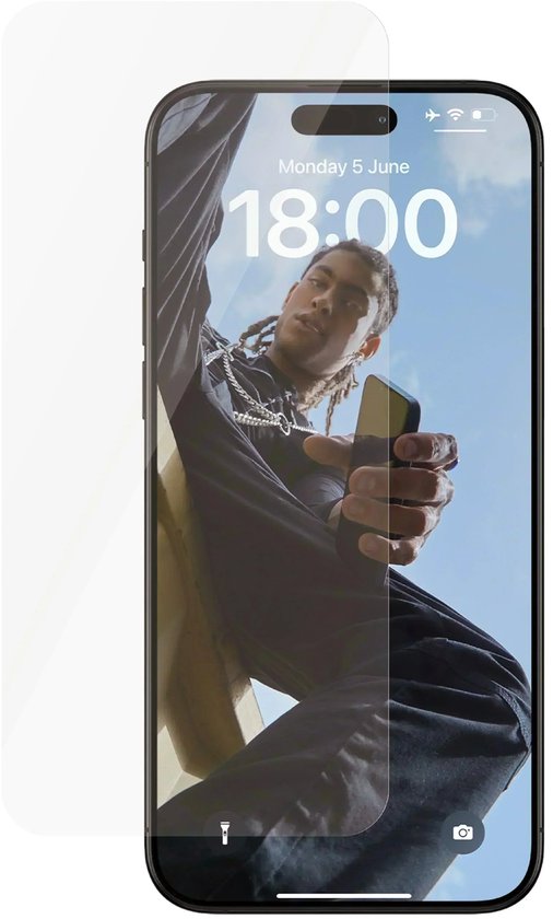 Screenprotector – 1 stuks – Geschikt voor iPhone 17 Pro – Tempered Glass – Extra Sterk – Beschermglas – ALCANSIDE