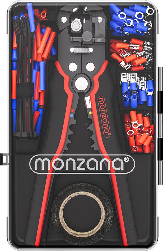 Monzana Striptang - Automatisch Set 220 Onderdelen - 2 handgrepen
