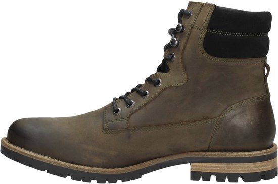 PME Legend - Heren Veterschoenen Cargotanker Khaki - Groen - Maat 44