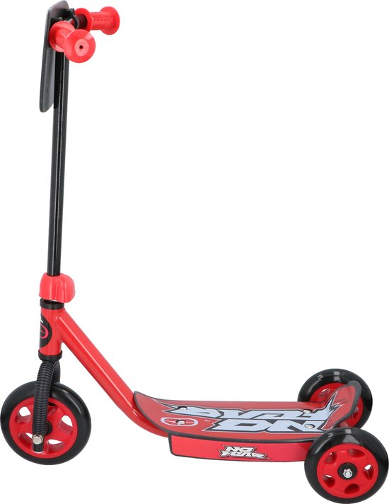 No Fear Kinderstep 3 Wielen - voor Jongens en Meisjes - Vanaf 3 Jaar - Max. 20 KG - Rood