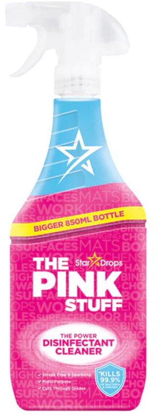 The Pink Stuff – Power Desinfectie Reiniger – Multi‑doel & Streeploos – 850 ml