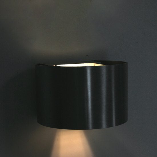 Steinhauer wandlamp Muro - zwart - metaal - 3364ZW