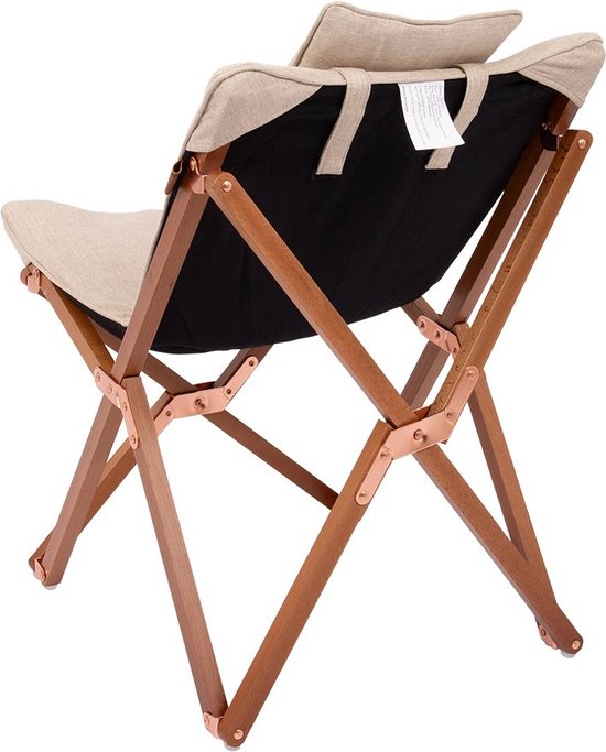 Bo-Camp - Urban Outdoor - Kinder relaxstoel - Bloomsbury - S - Oxford polyester - Beige