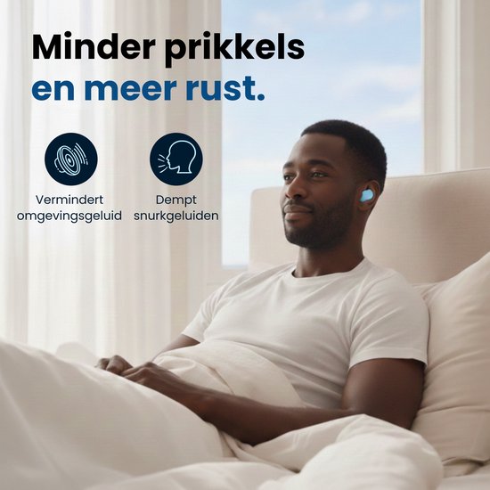 PurelyGoods® Slaap Oordopjes - 20 Siliconen Slaapoordoppen - Anti Snurk - Zijslapers
