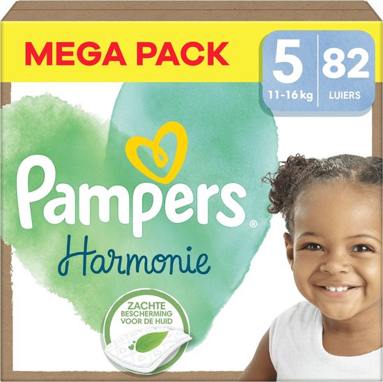 Pampers Harmonie luiers - Maat 5 (13+ KG) - 82 luiers