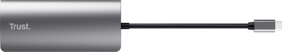 Trust USB-hub – USB Splitter – USB Verdeelhub – USB Poorten Uitbreiding – Grijs