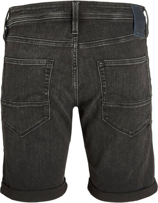 Jack & Jones Intelligence Rick Shorts - Black Denim - Maat M