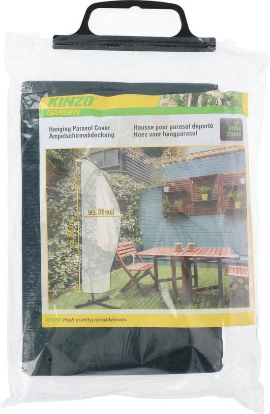 Kinzo Garden parasolhoes - 265 x 70 cm - voor hangparasol - polyester
