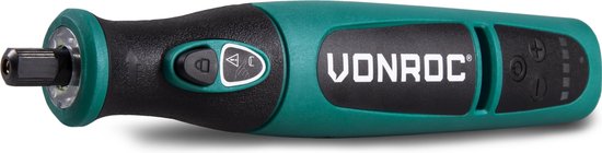 VONROC Accu Multitool – Roterend – 8V – Incl. 24 accessoires, oplader & opbergtas