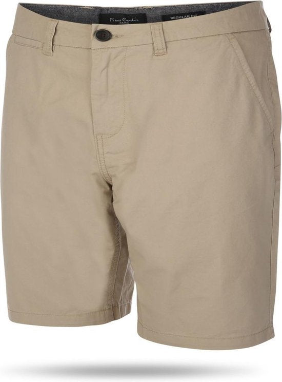 Pierre Cardin - Heren Shorts Chino Short - Beige - Maat XXL