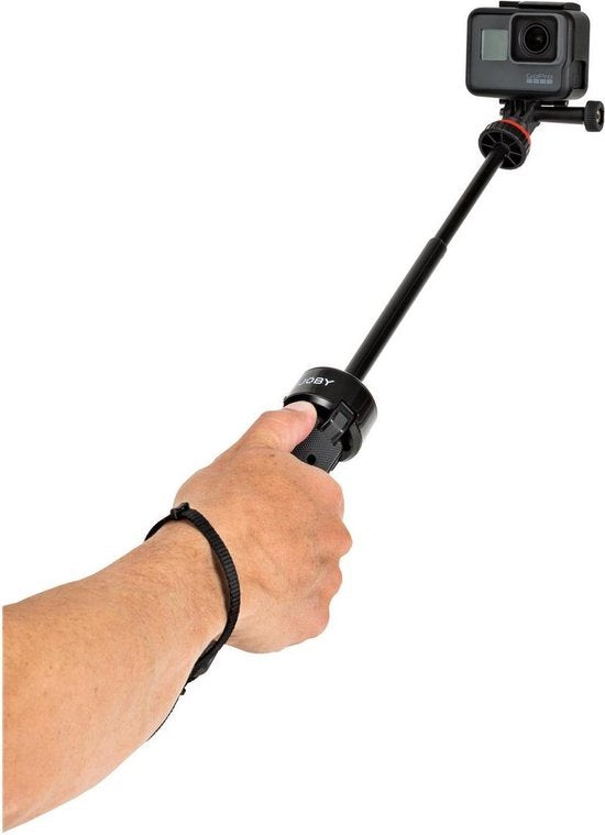 JOBY GripTight PRO TelePod – Statief voor smartphones en GoPro – Werkhoogte: 20.8 - 63.5 cm – Zwart