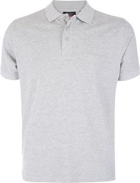 Pierre Cardin - Heren Polo - Grijs - Maat L