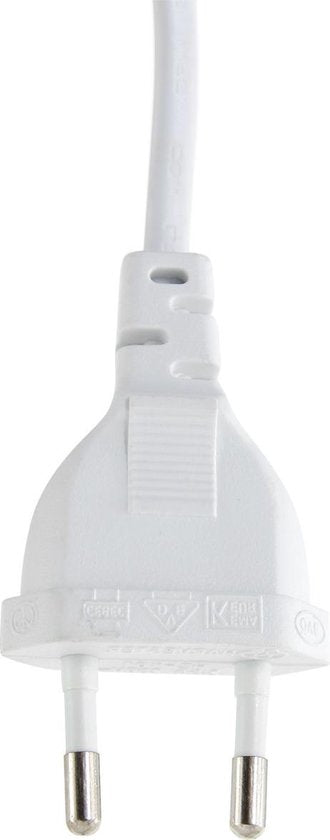 Anne Lighting tafellamp Porcelain - wit - porselein - 14 cm - E14 fitting - 3058W