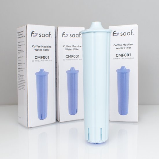 Saaf Filter geschikt voor Jura - 3 stuks - Claris Blue - 71311 - 67007 - Impressa Micro Giga C F J Z - Kalk- en Waterfilter