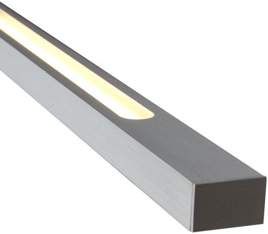 Steinhauer - Design Hanglamp Bande - Moderne Metaal Lamp met LED - In Hoogte Verstelbaar - Staal Kleur