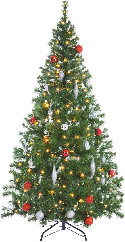Cas - Kunstkerstboom - 470 takken - Incl. LED Verlichting - 140cm