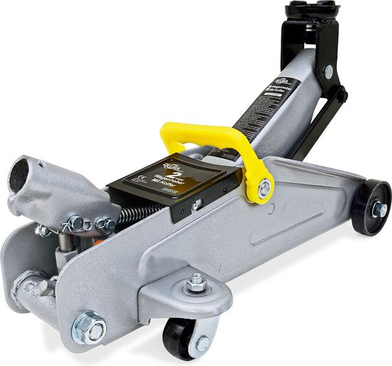 Deuba Hydraulische Autokrik - 2 Ton Draagvermogen - Grijs