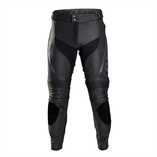 CLAW Timo Sport Combi Motorbroek Heren - Zwart Leer - Maat M