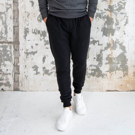 Cappuccino Italia - Heren Sportbroeken Joggingbroek - Zwart - Maat XXL