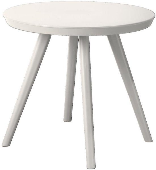 van der Meulen kindertafel kunststof pastel taupe rond 50,5cm speelgoed