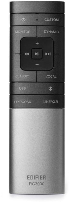 Edifier - S3000MKII Premium Actieve 2.0 Speakers - 256 W RMS - Zwart & Bruin Hout - Hi-Res Audio & Bluetooth 5.0 - Draadloos Verbonden Systeem - Ultieme Geluidservaring