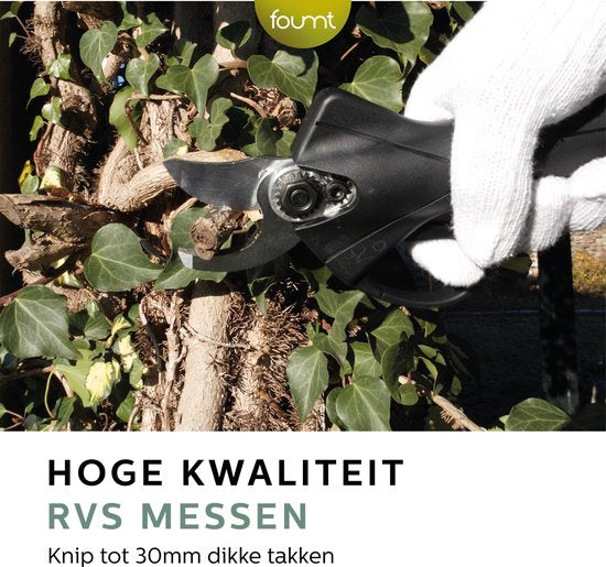 Elektrische snoeischaar - Zwart