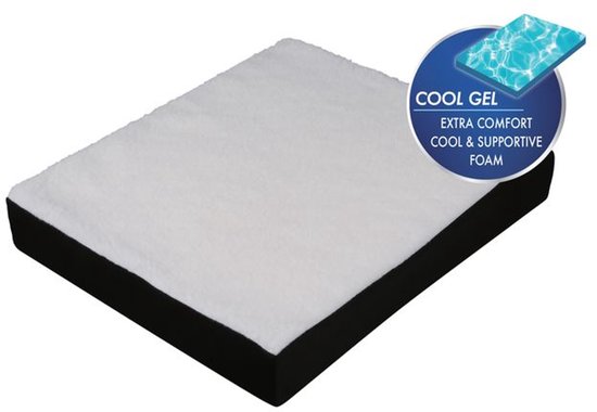 Nexxt Ergonomisch Zitkussen met Gel – Voor Rug en Bekken – Drukverlagend – Lichtgewicht Stoelkussen