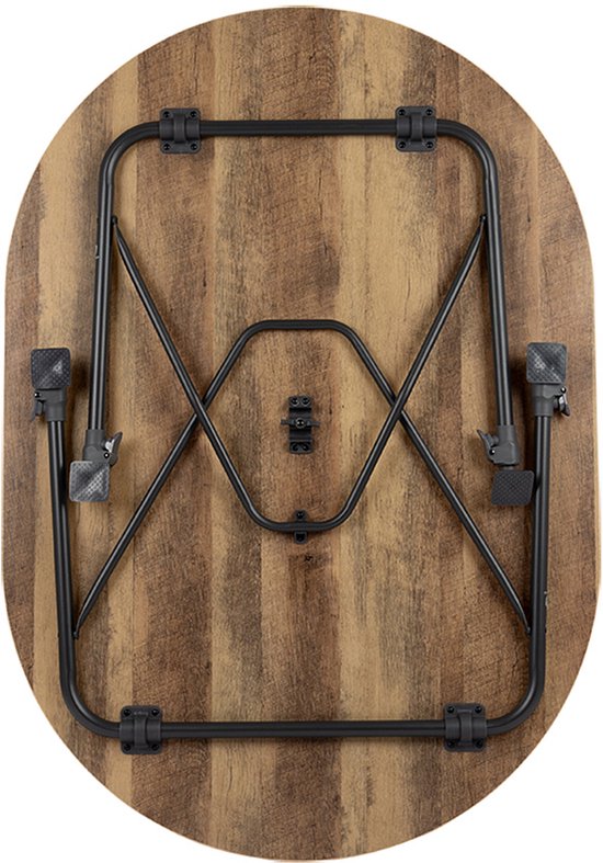 Bo-Camp Tafel - Feather - Ovaal - 130x90 cm