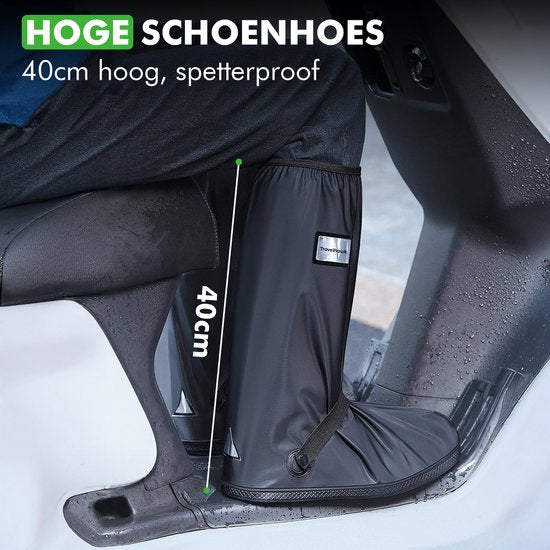 Travelhawk Overschoenen - Waterdicht - Regenschoenen - Schoenhoesjes - Schoenovertrekken - Zwart - 39 - 42